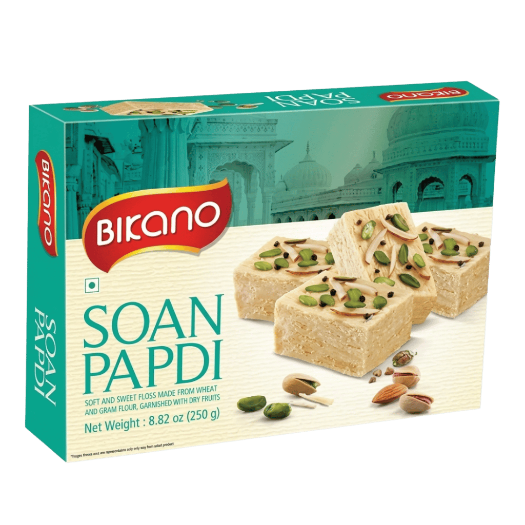 Bikano Soan Papdi 250 g buy online USA - 1